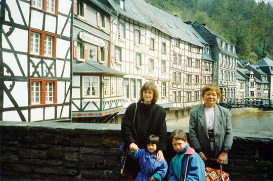 monchau_germany_0006_Siggi, Natasha, Marc and My Mom